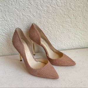 Jessica Simpson Lucina Snake Embossed 